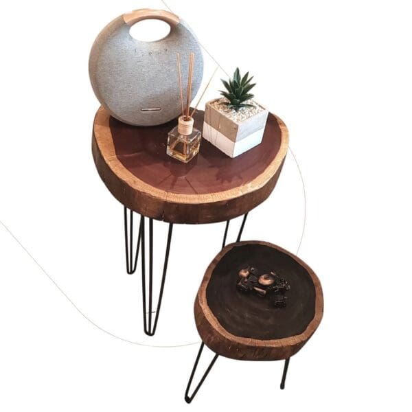 Hand-made Side Tables