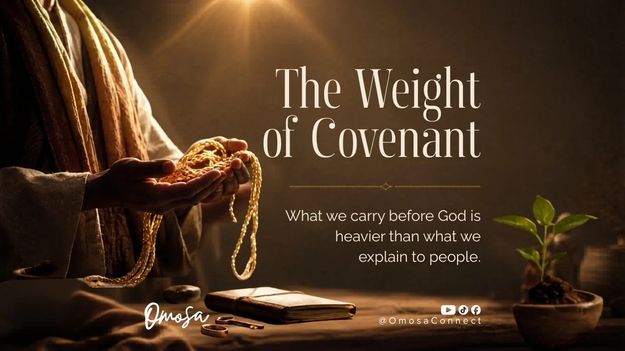 The Weight of Covenant